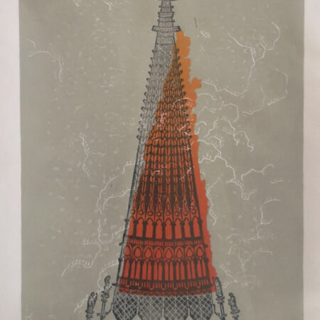 La flèche de Notre-Dame de Paris